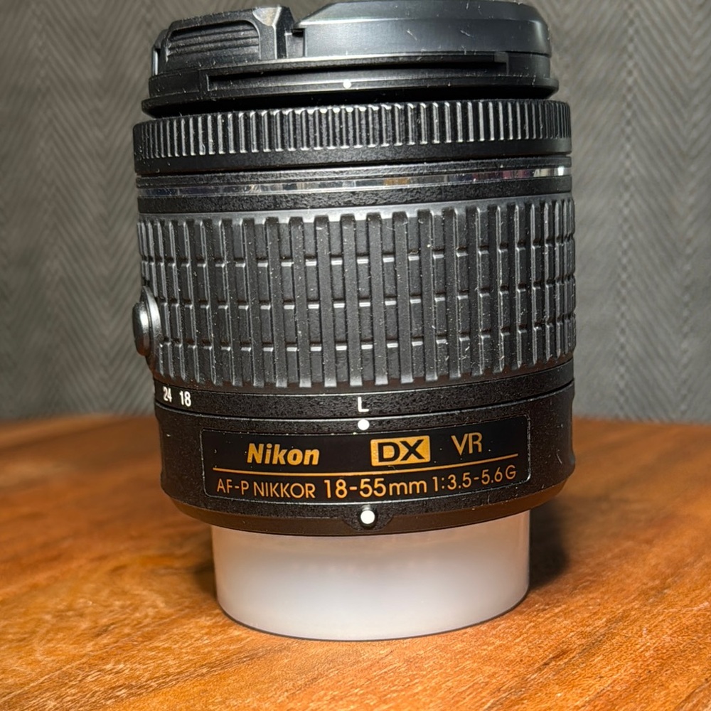 Nikon DX AF-P NIKKOR 18-55mm VR Lens - Black